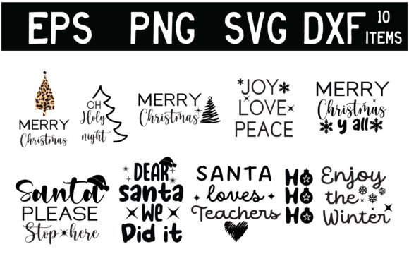 Funny Winter Svg, Christmas Svg Bundle Review