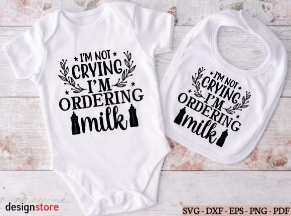 I m Not Crying I m Ordering Milk Svg Review