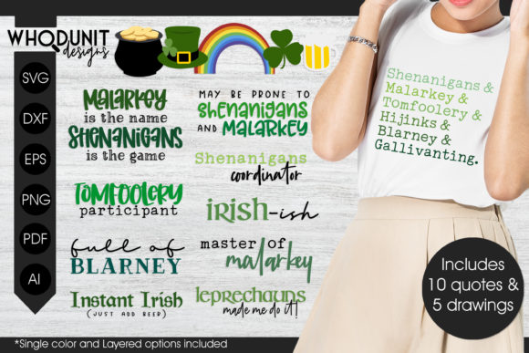 St Patrick s Funny Quotes SVG Bundle Review